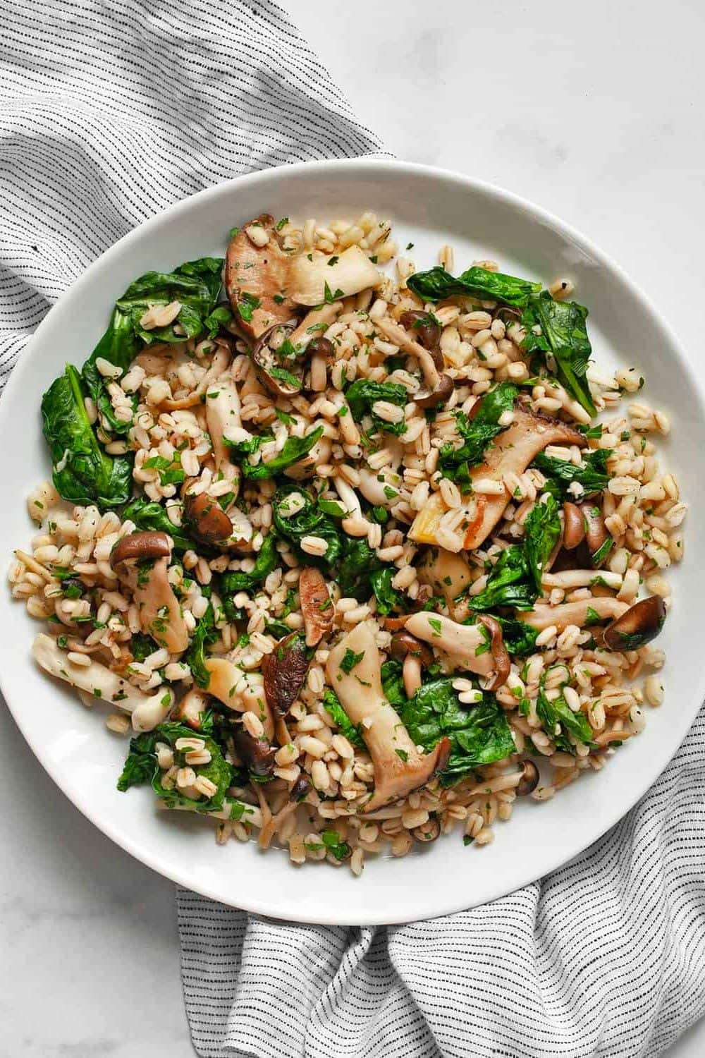 Wild Mushroom Barley