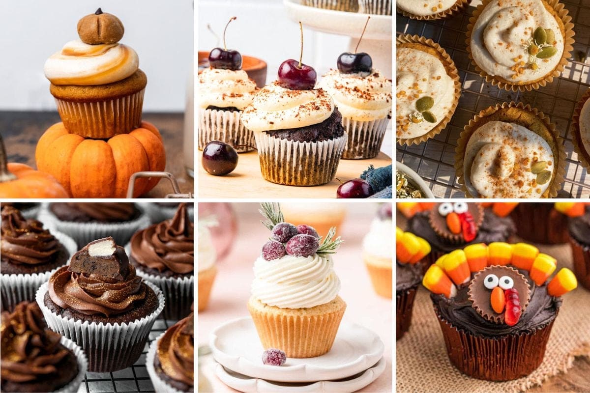 best thanksgiving cupcake ideas feature