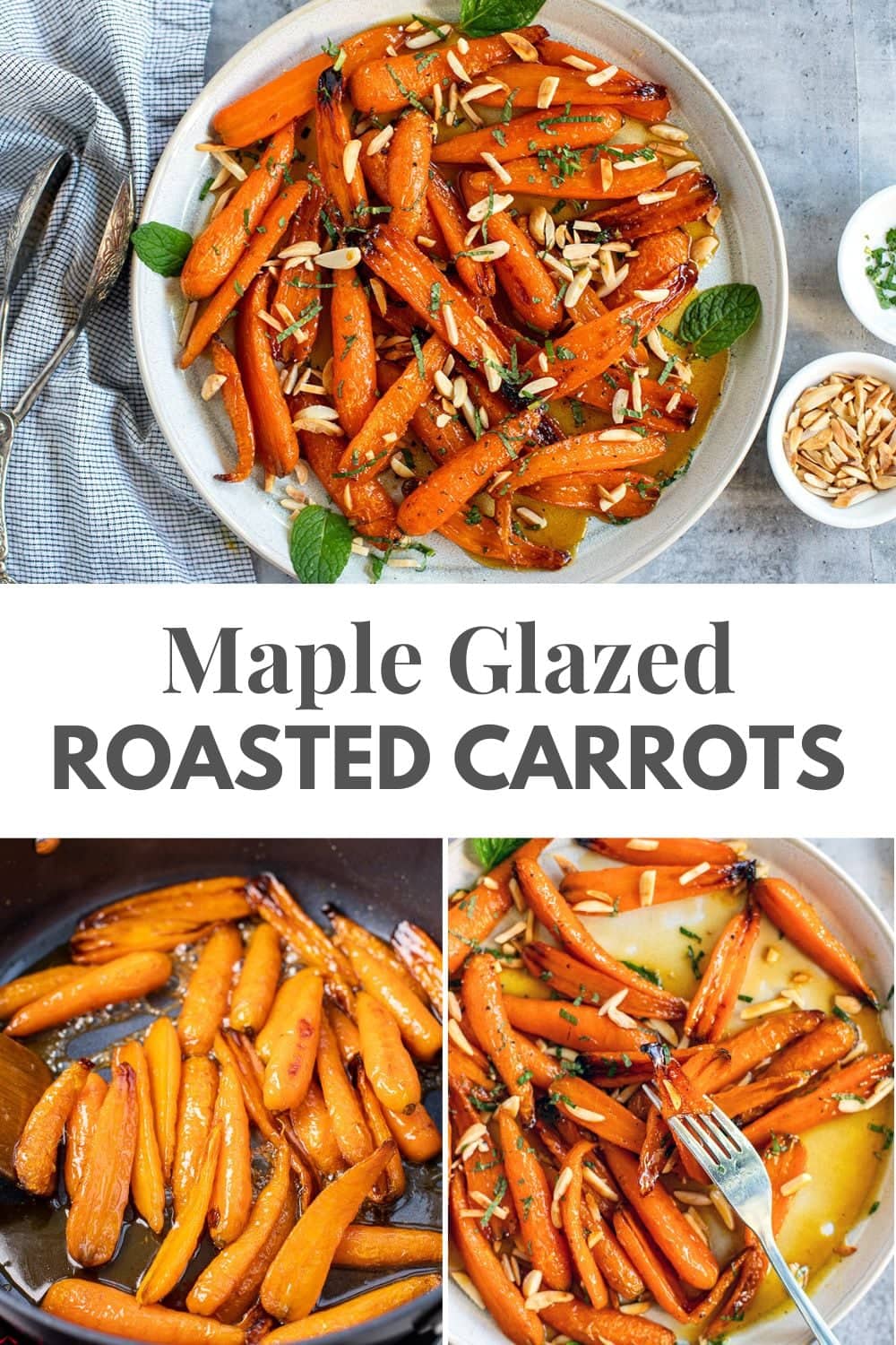 Maple Galzed Roasted Carrots