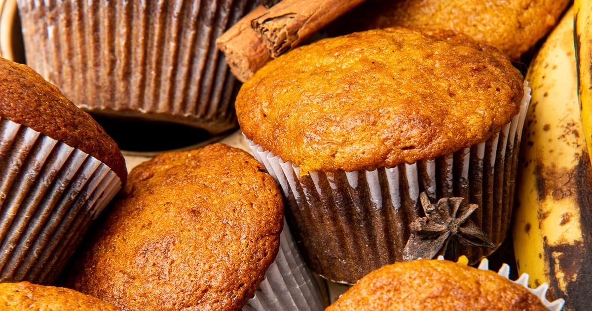 Pumpkin Banana Muffins