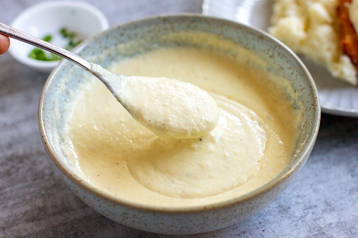 white sauce