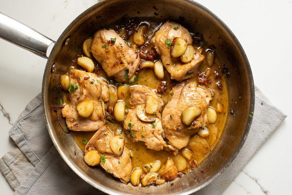 40 Garlic Clove Chicken