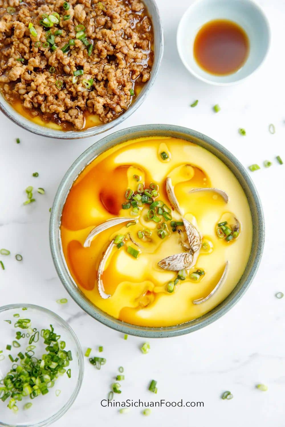 Chinese Steamed Eggs (egg custard)
