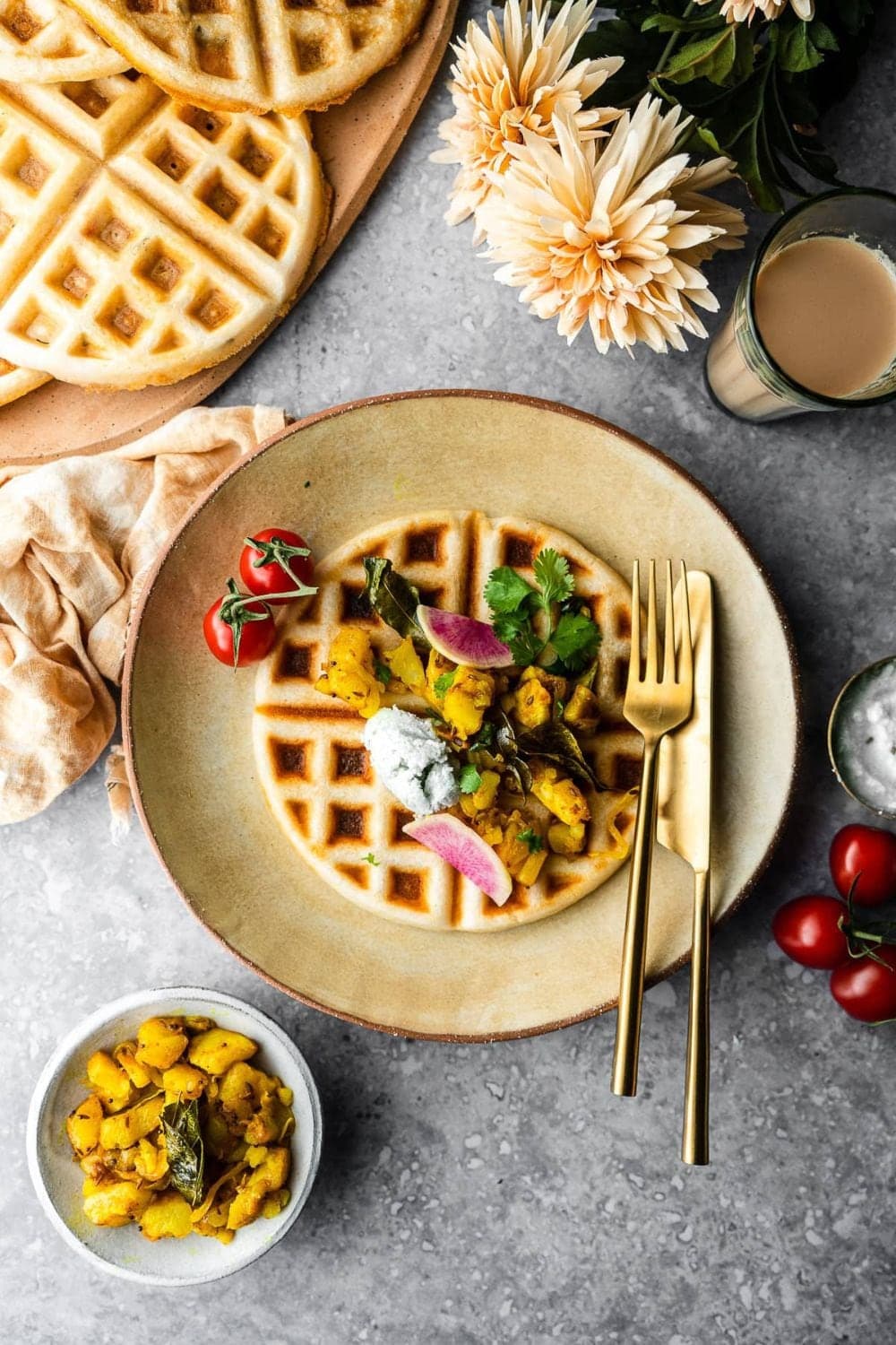 Dosa waffles