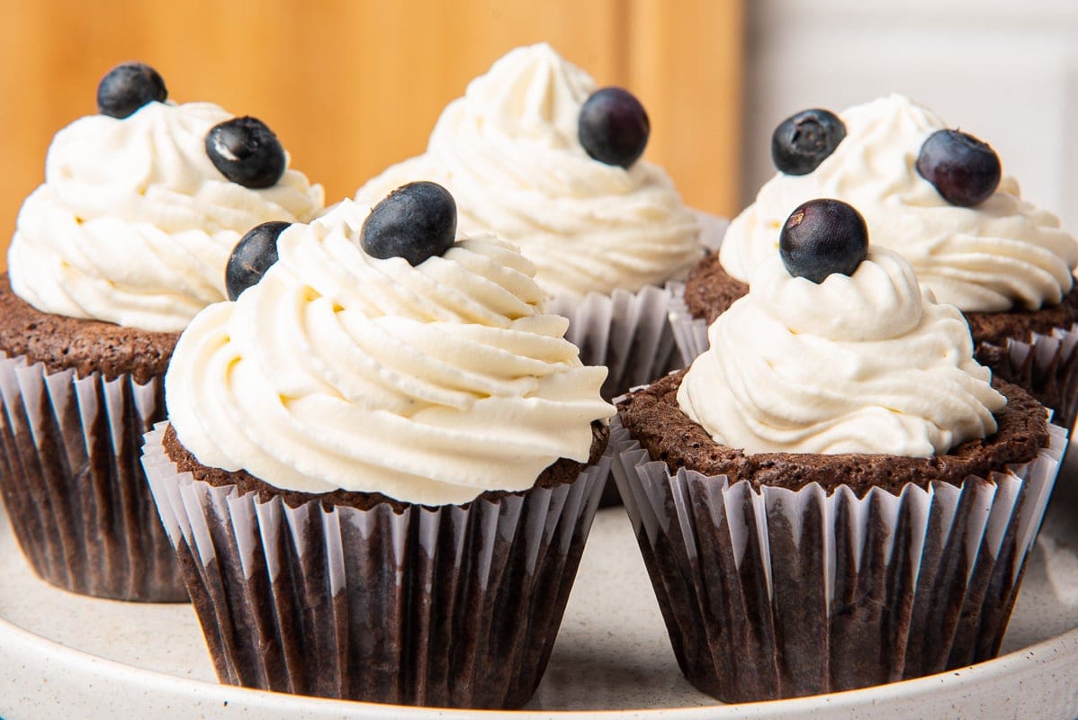gluten-free chocolate cupcakes