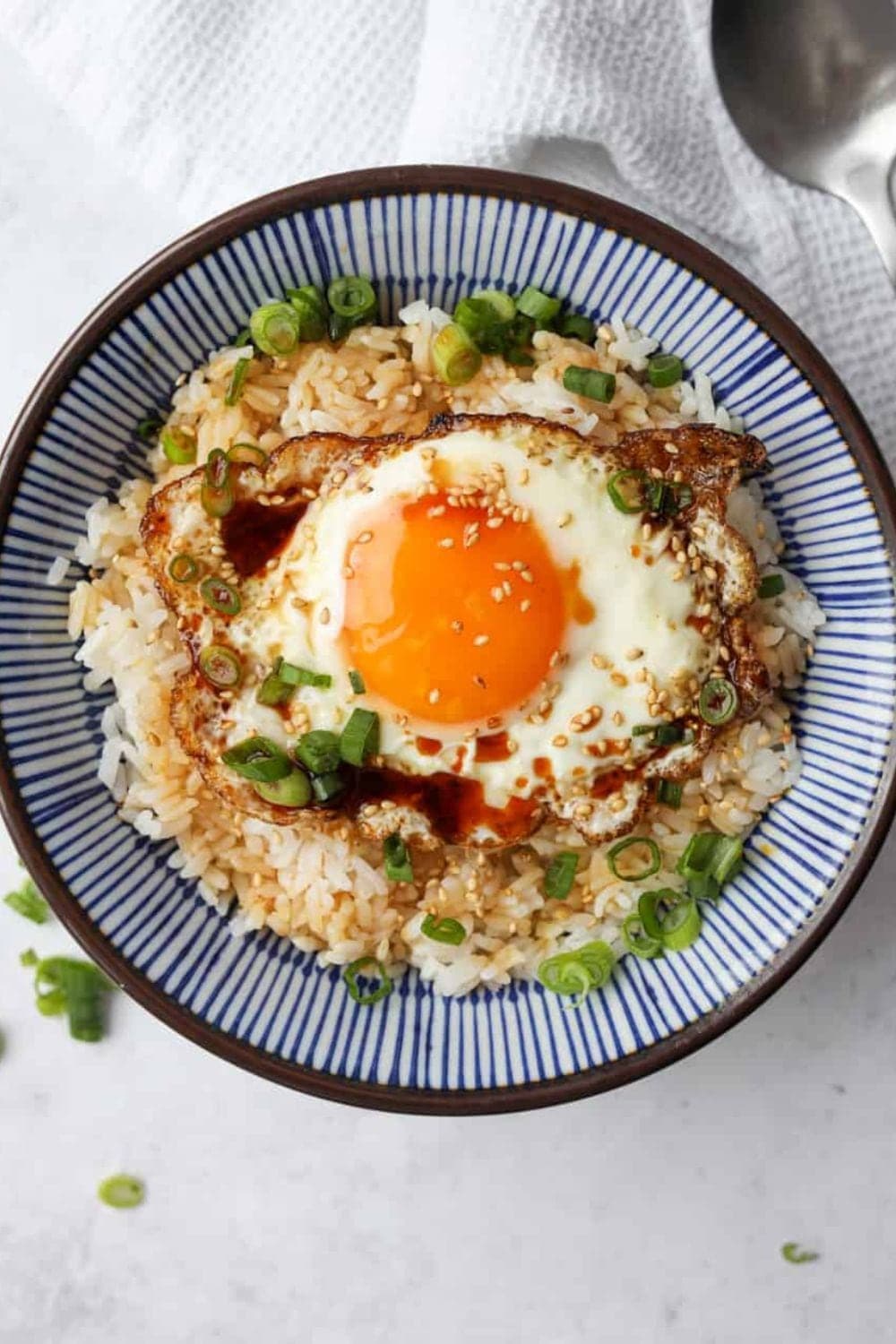 Korean Egg Rice (Gyeran Bap)