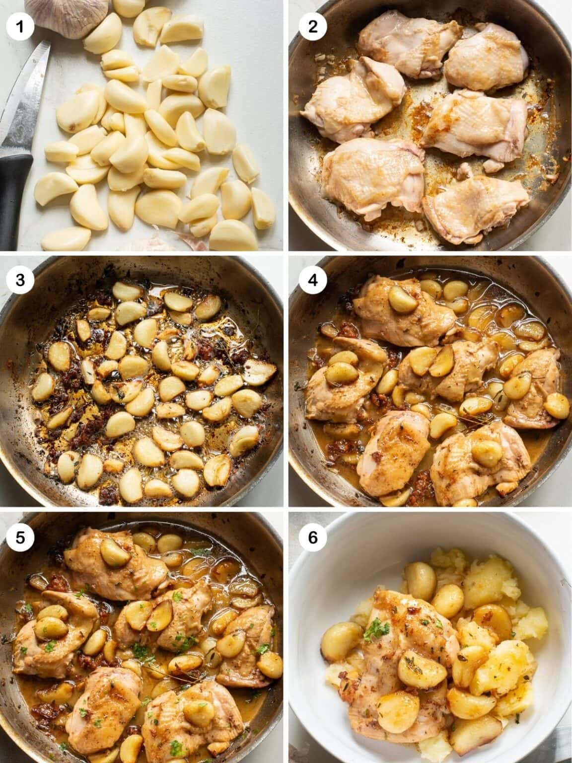 40 Garlic Clove Chicken