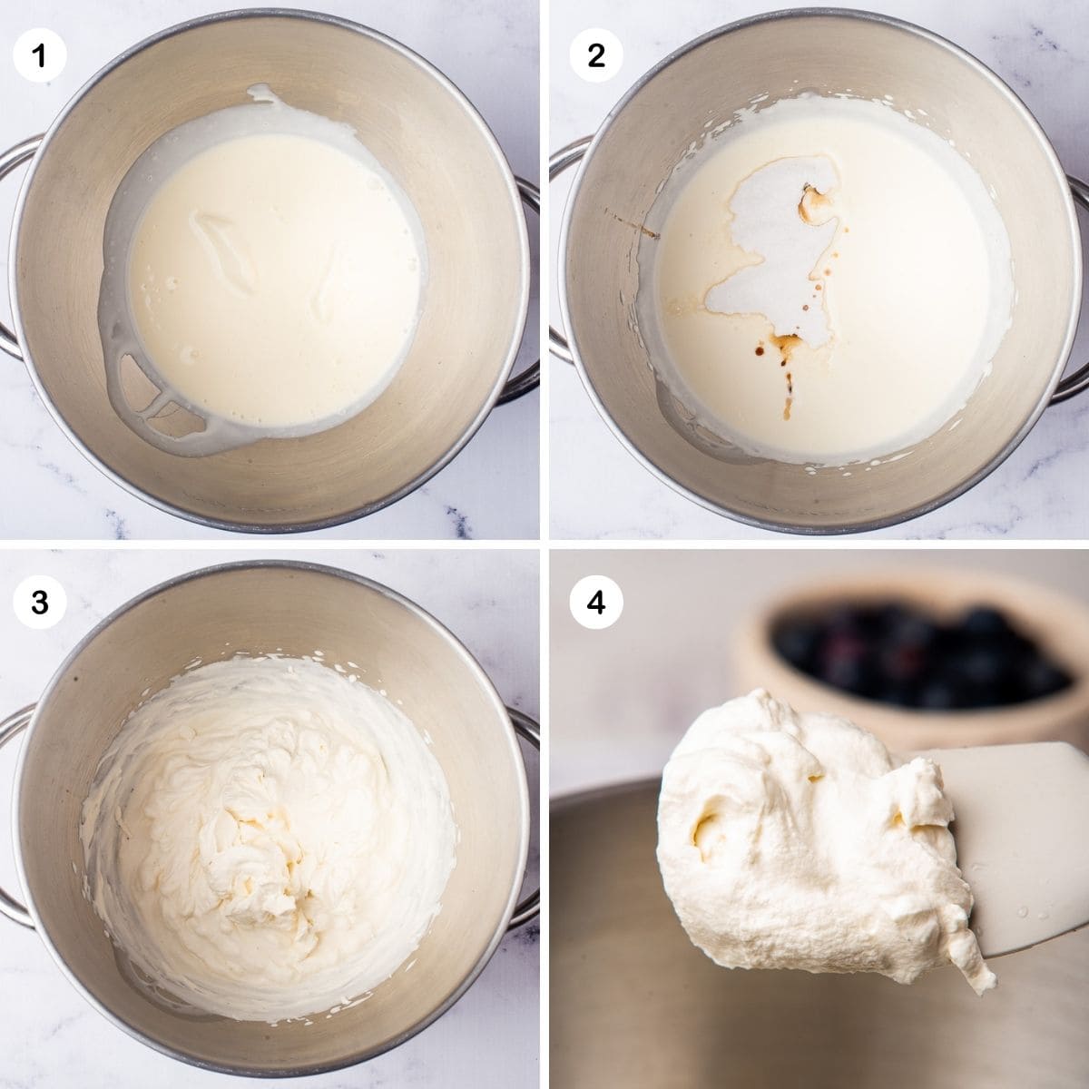 Make the whipped cream.