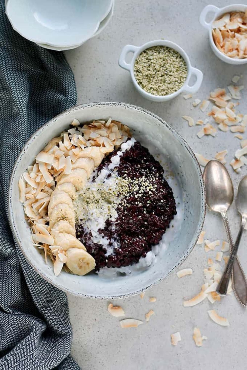 Indonesian Black Rice Pudding