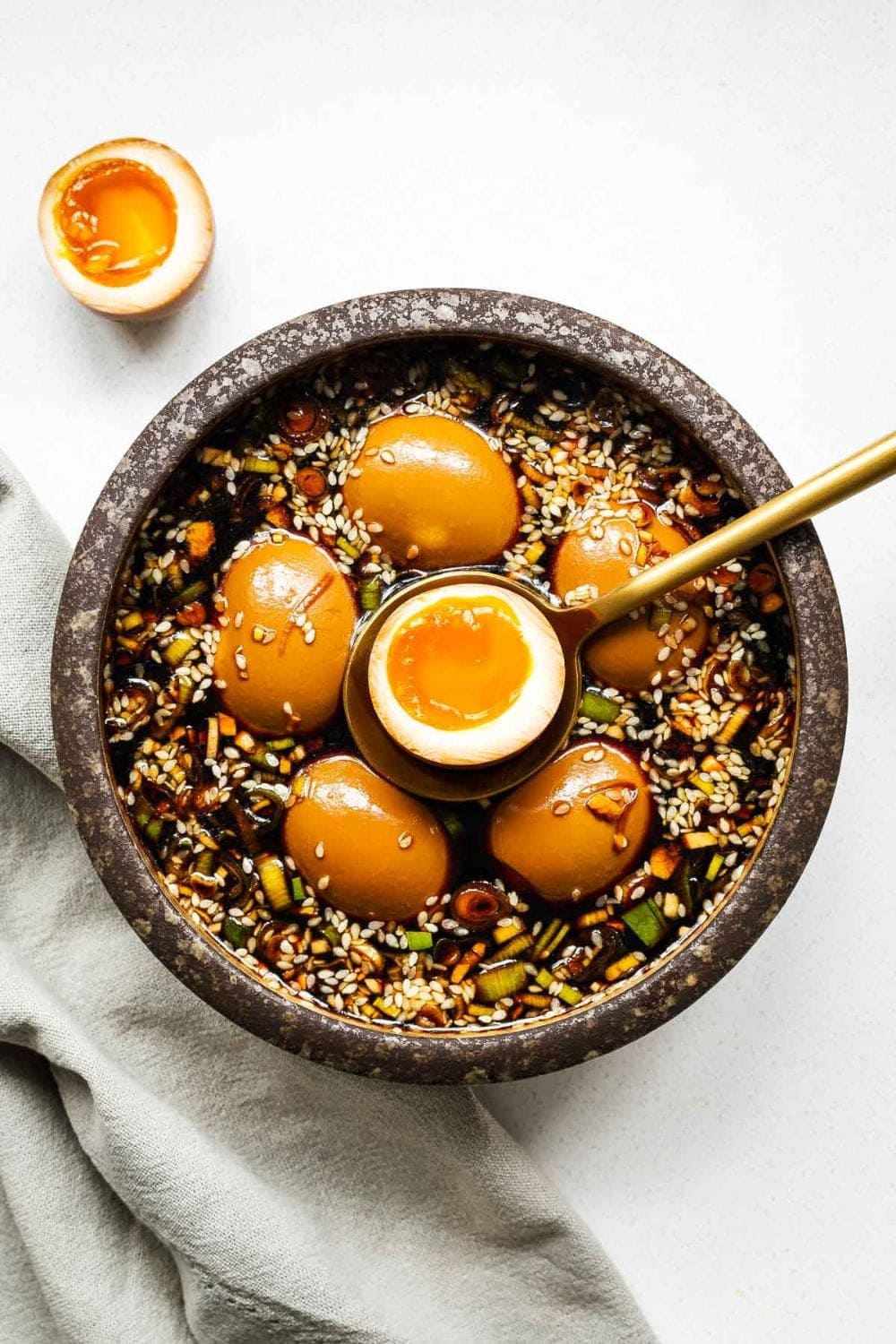 Korean marinated eggs (Mayak eggs)