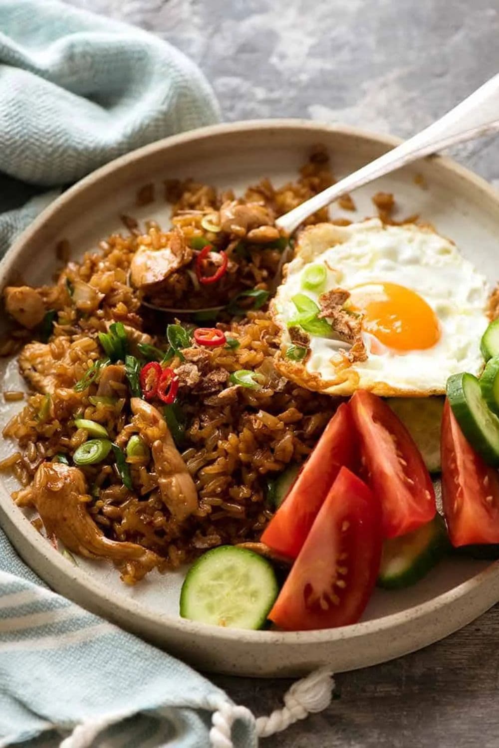 Indonesian Fried Rice (Nasi Goreng)