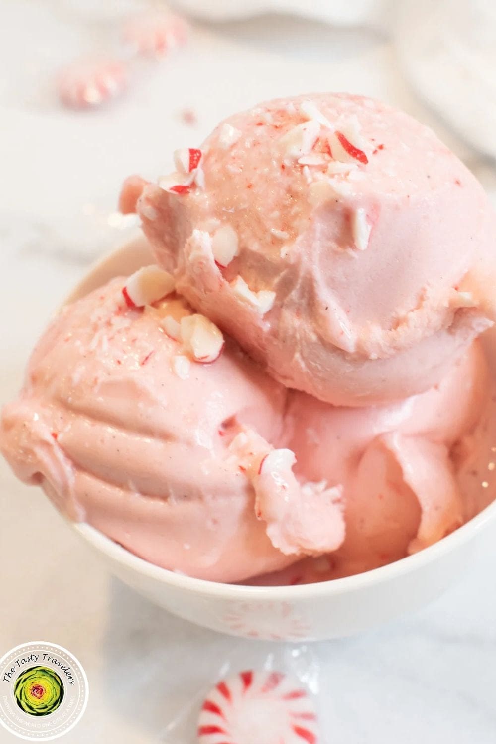 Ninja Creami Peppermint Protein Ice Cream