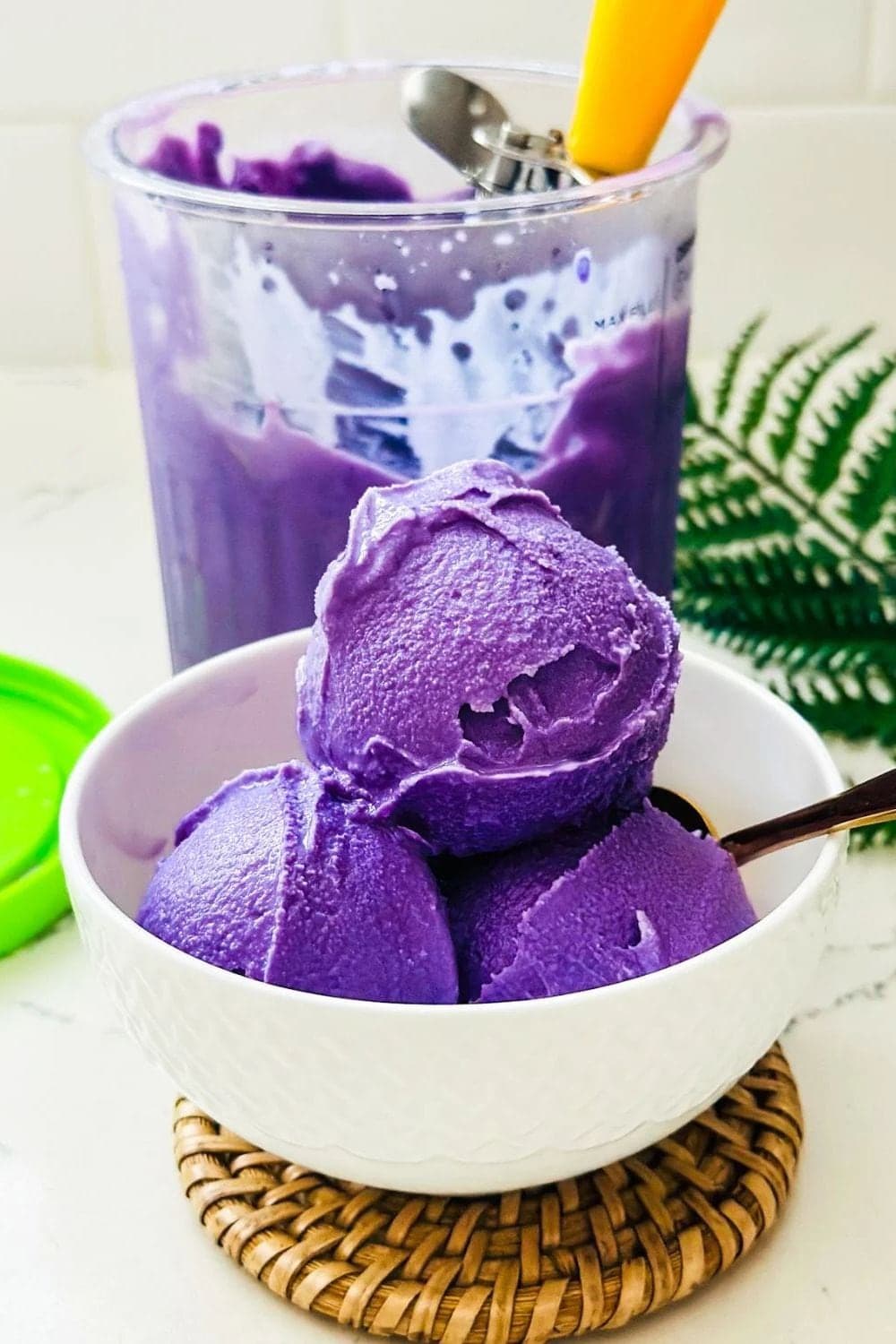 Ninja Creami Ube Ice Cream