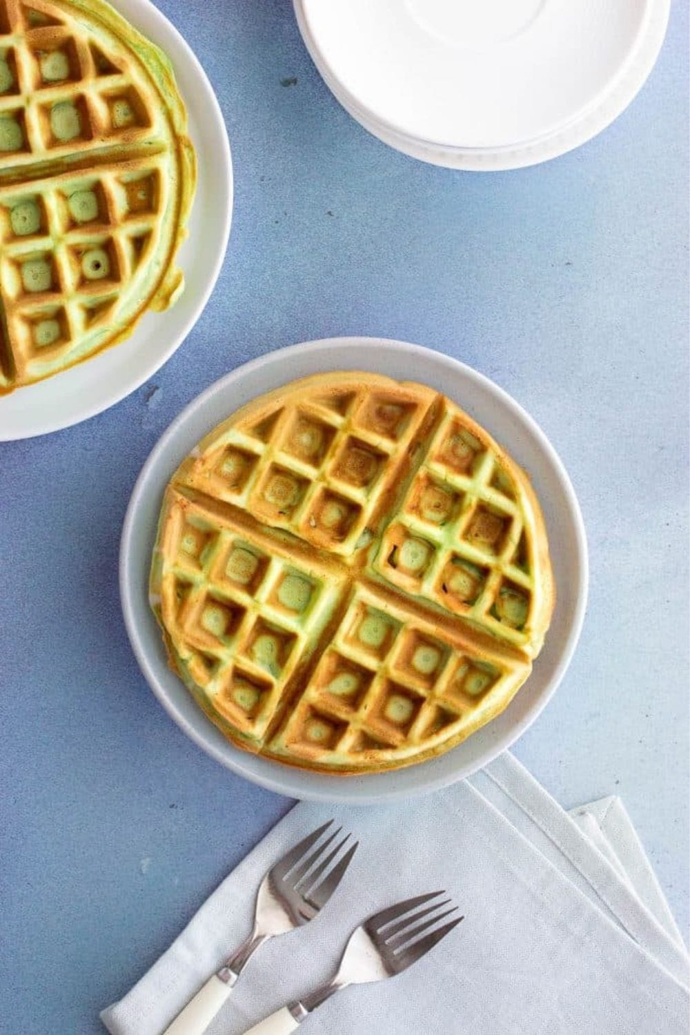 Pandan Waffles (Banh Kep La Dua)