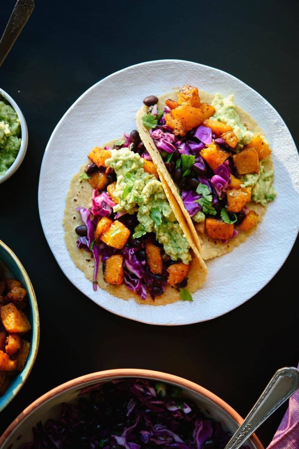 Roasted Butternut Squash Tacos