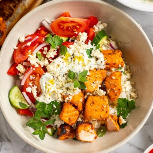 Salmon Rice Bowls