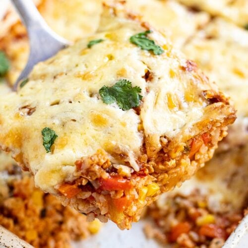 Chicken rice casserole