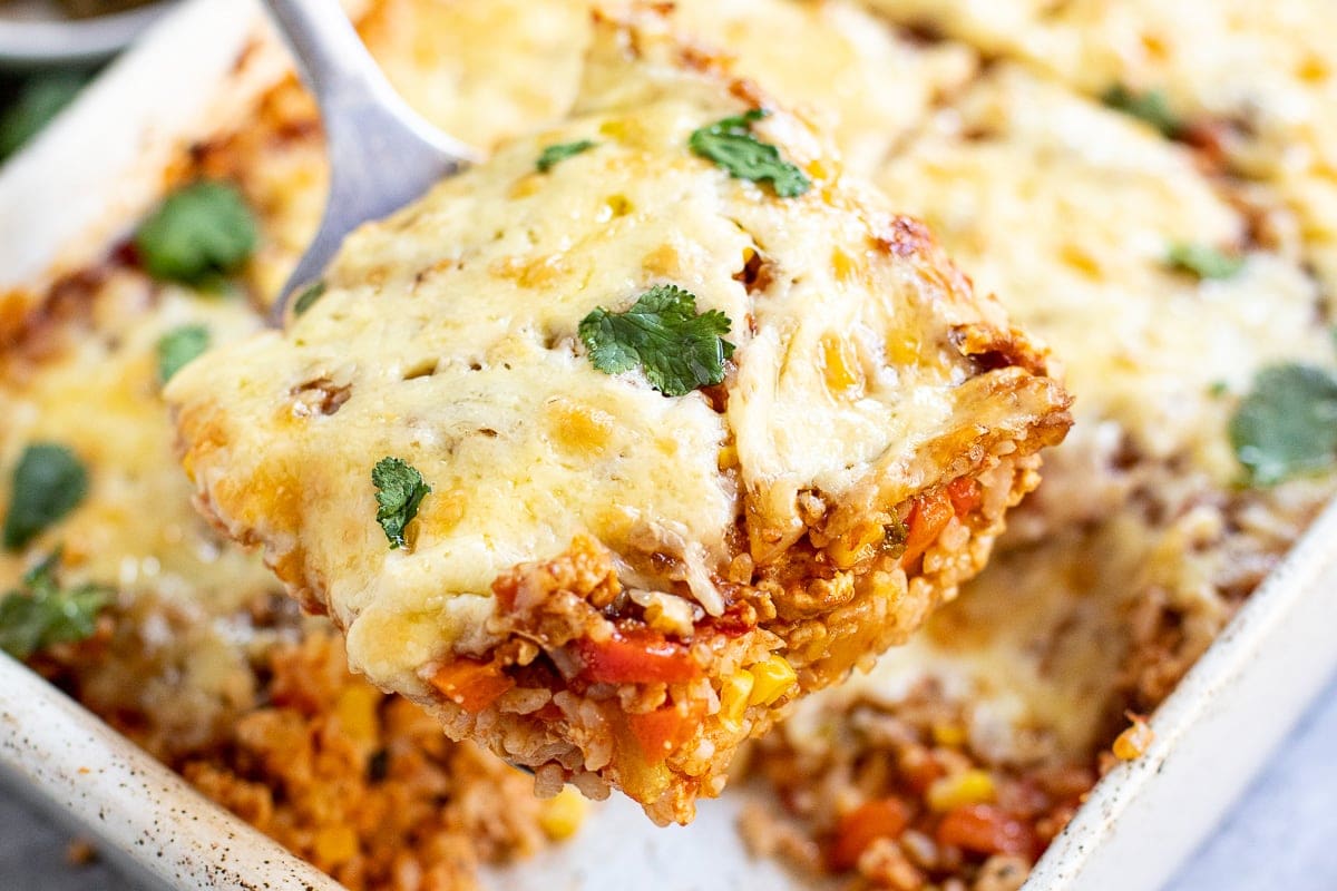 Chicken rice casserole