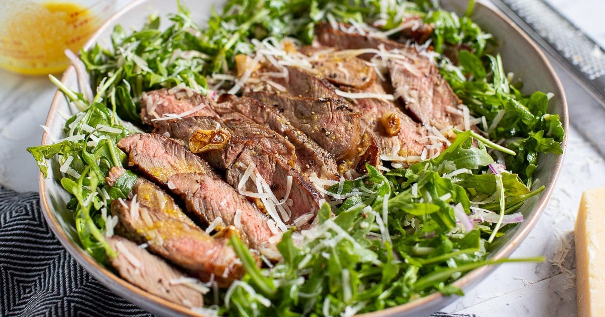 Arugula Steak Salad