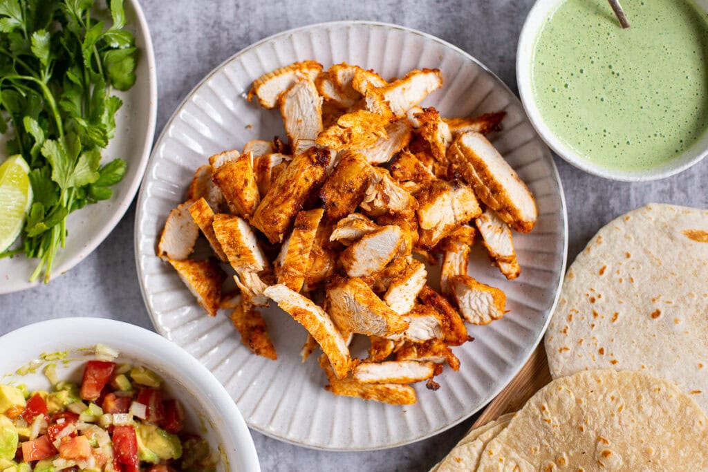 Baked Chicken Tacos
