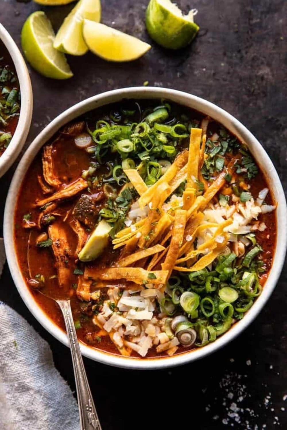Slow Cooker Chicken Tortilla Soup.