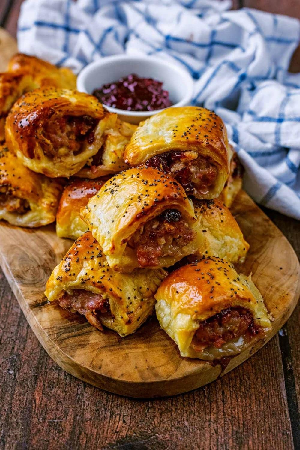 Christmas Sausage Rolls.