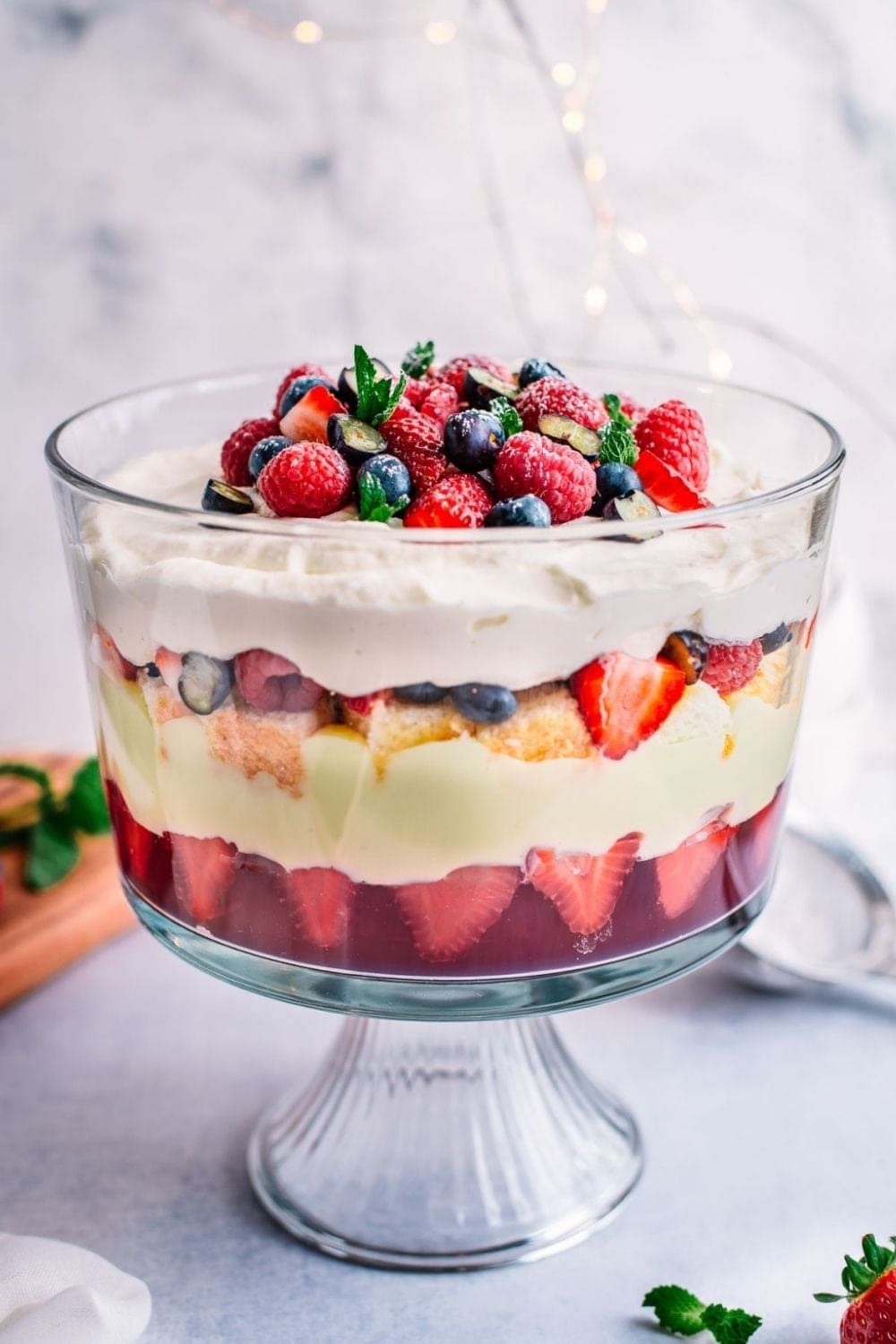 Holiday Berry Trifle