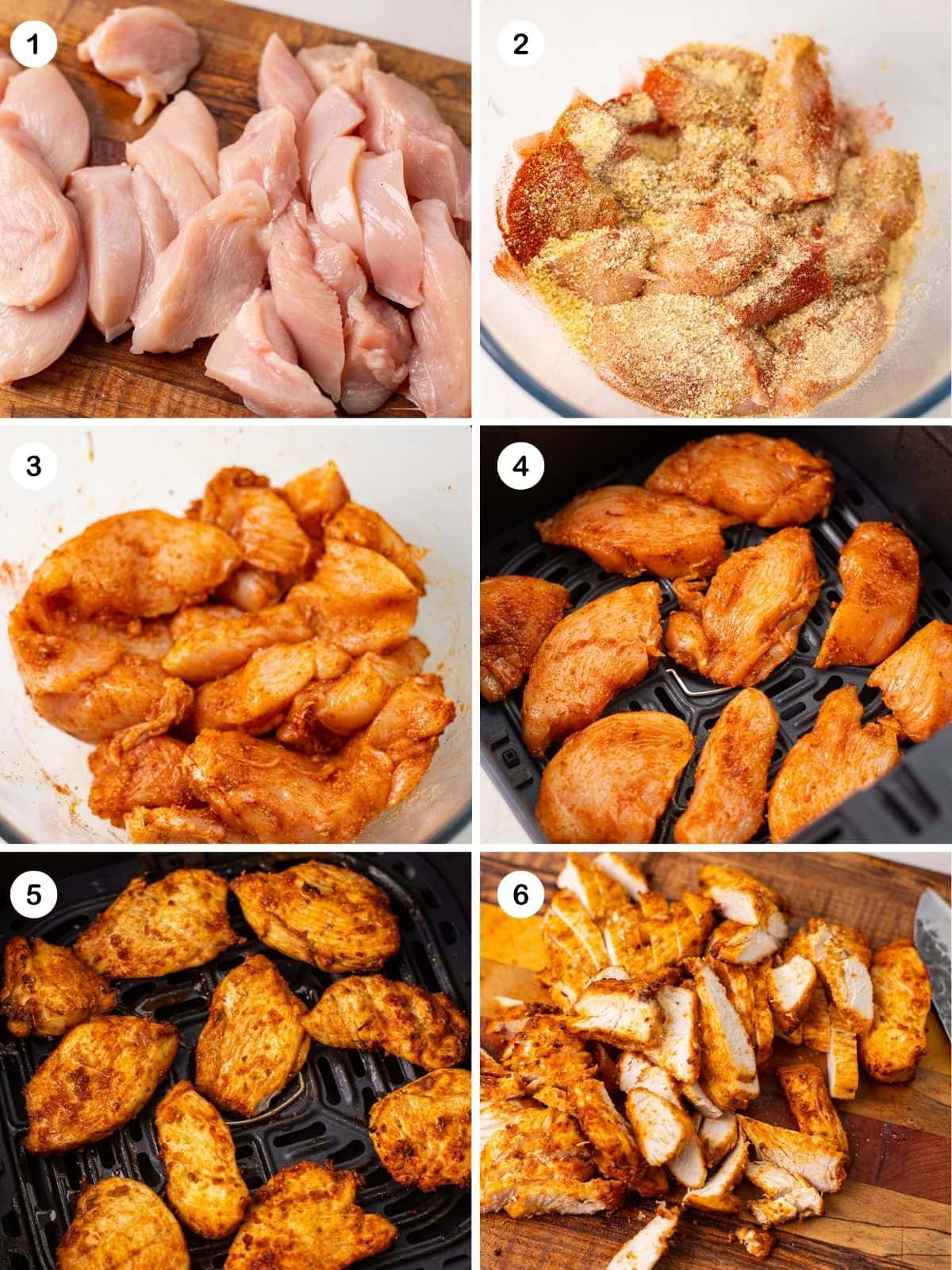 How to make baked chicken for tacos.