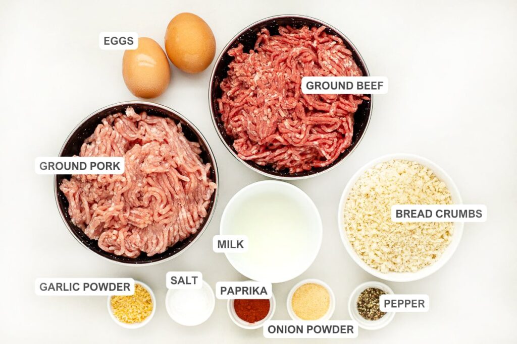 ingredients for cocktail meatballs