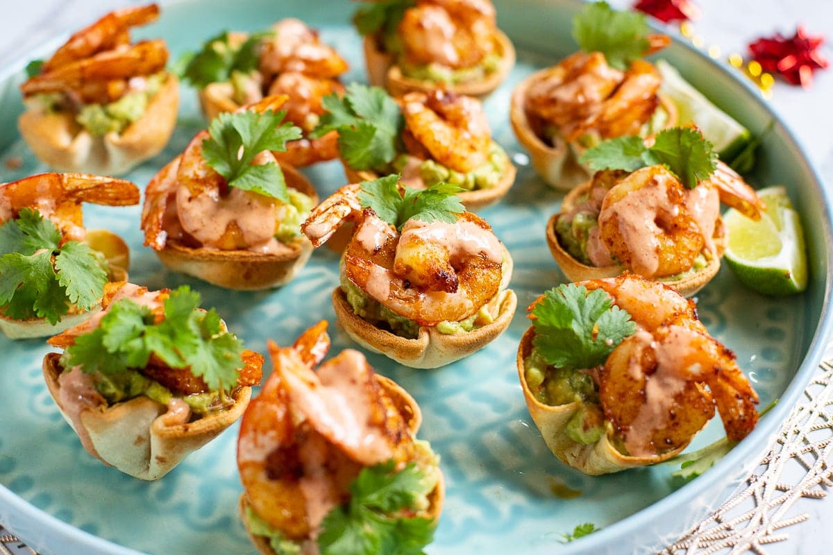 Shrimp cocktail mexican-inspired