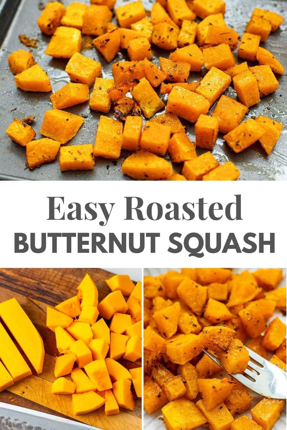 Easy Roasted Butternut Squash