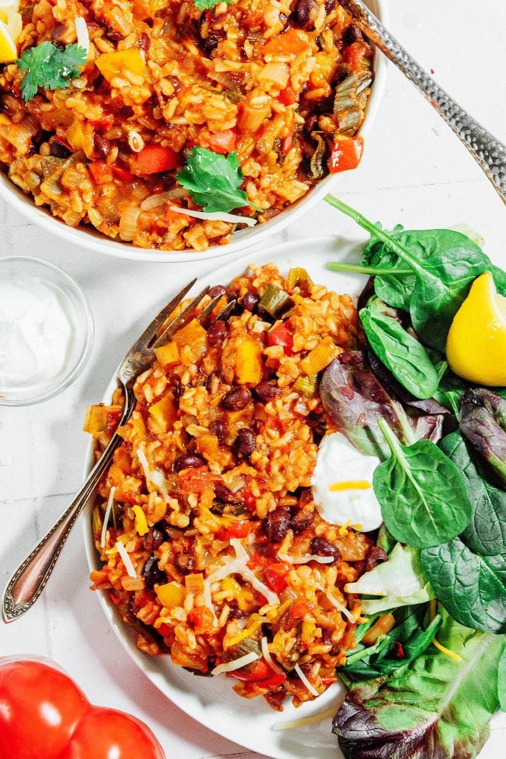 Slow Cooker Mexican Rice Bowl