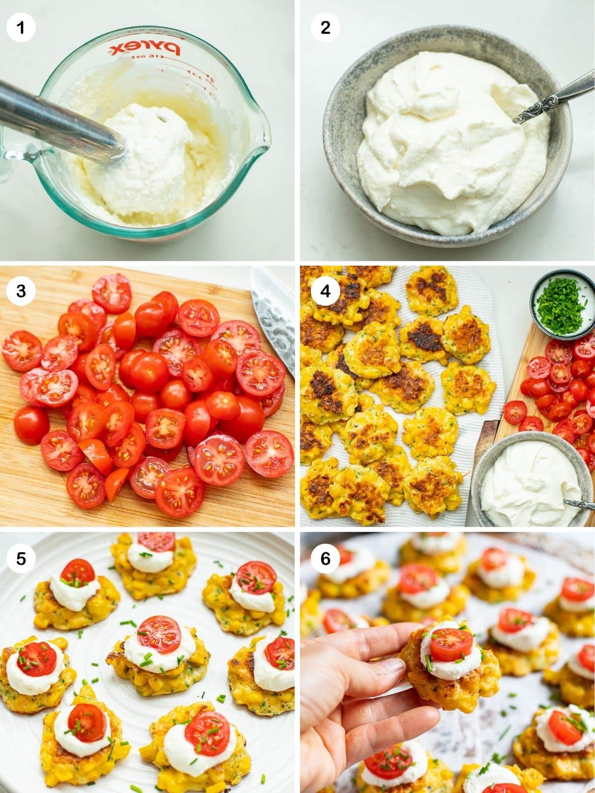 Make whipped feta and assemble
