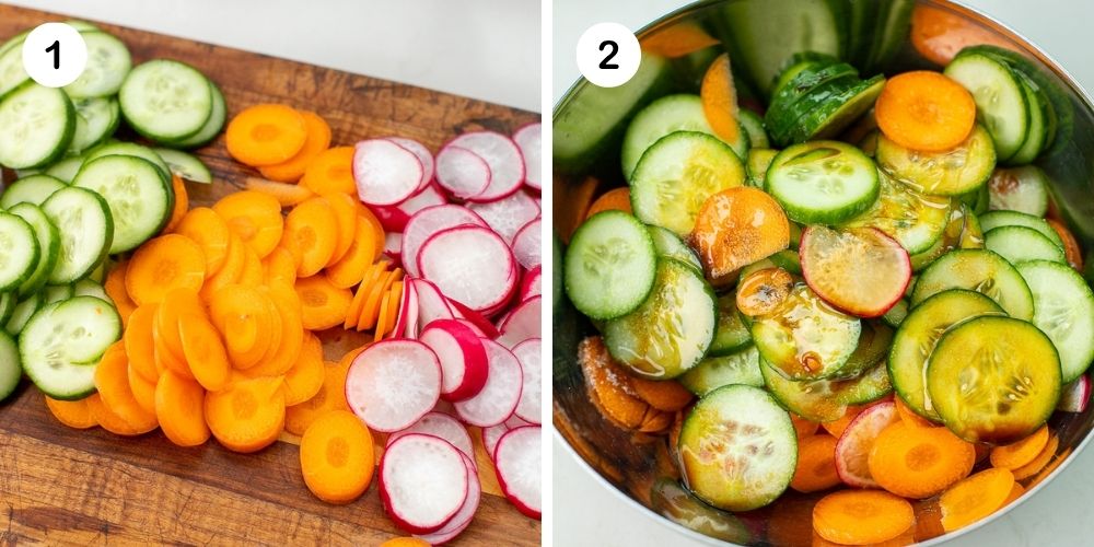 Pickle the veggies