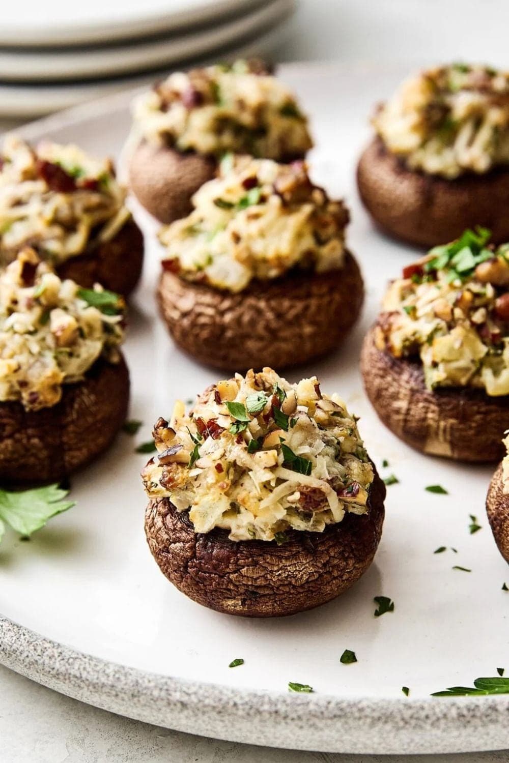 Stuffed Mushrooms.