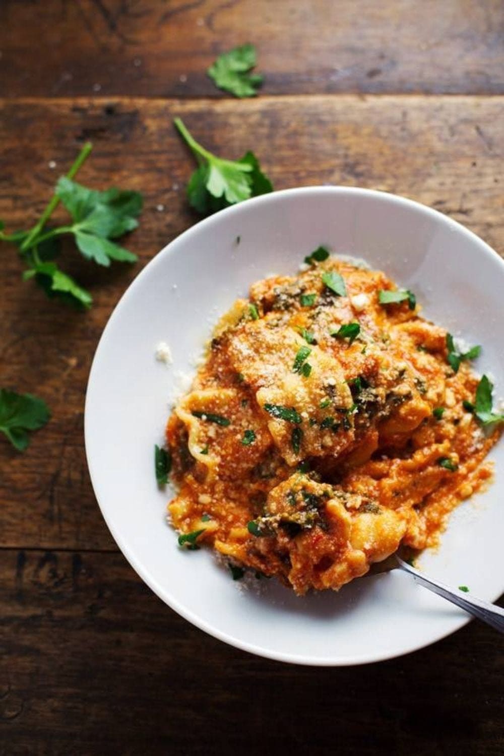 Super Easy Skinny Veggie Crockpot Lasagna
