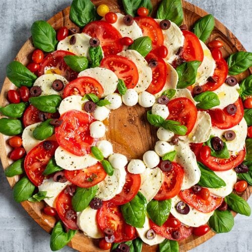 Caprese wreath