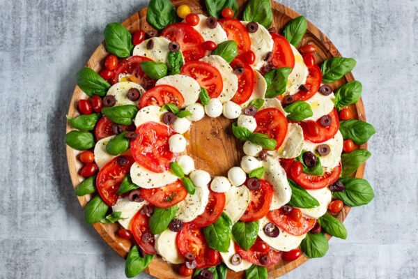 Caprese wreath