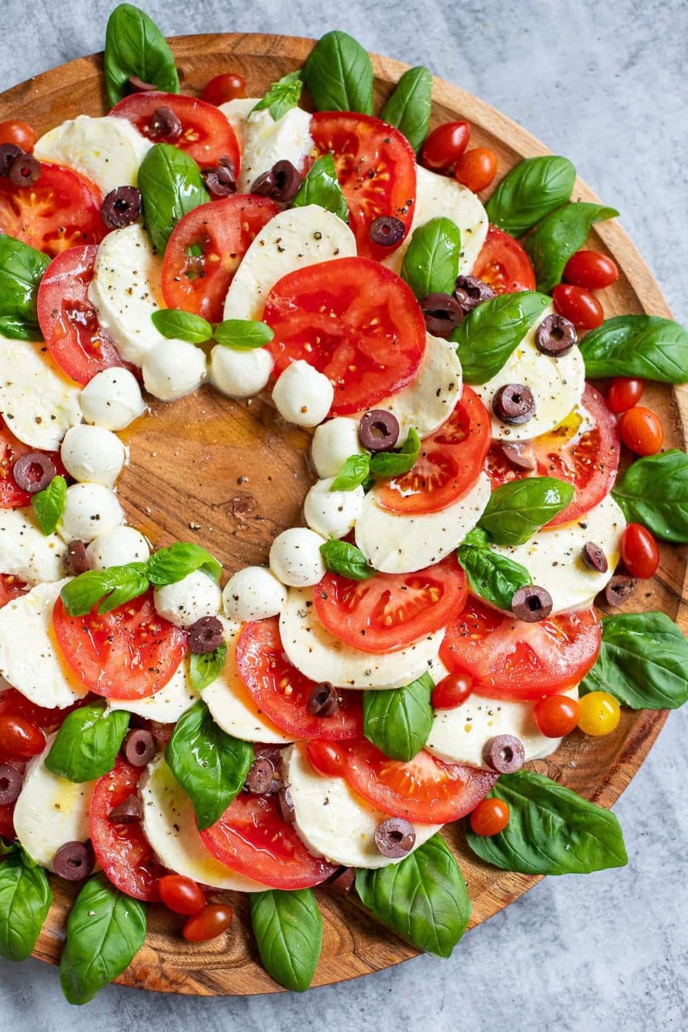 Caprese Wreath