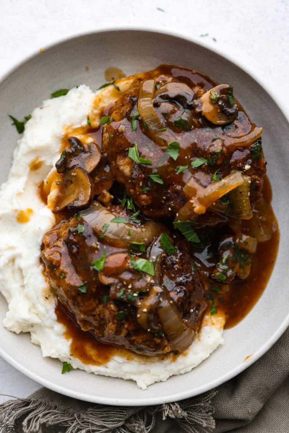 Crockpot Salisbury Steak