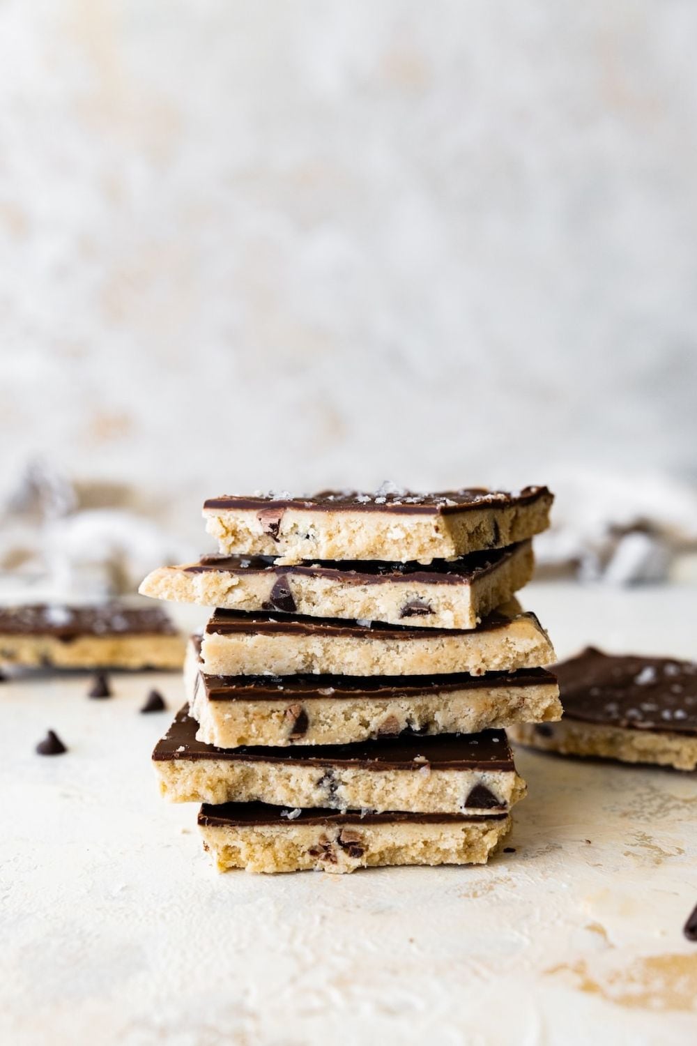 Protein Cookie Dough Bark.