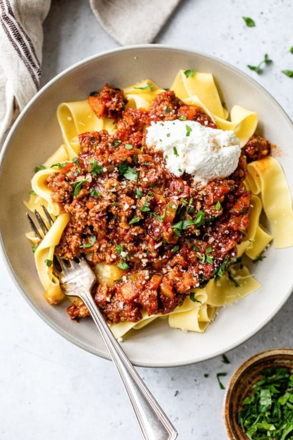 Slow Cooker Ground Beef Ragu