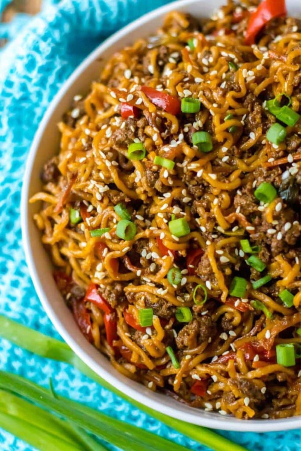 Slow Cooker Beef Ramen Noodles