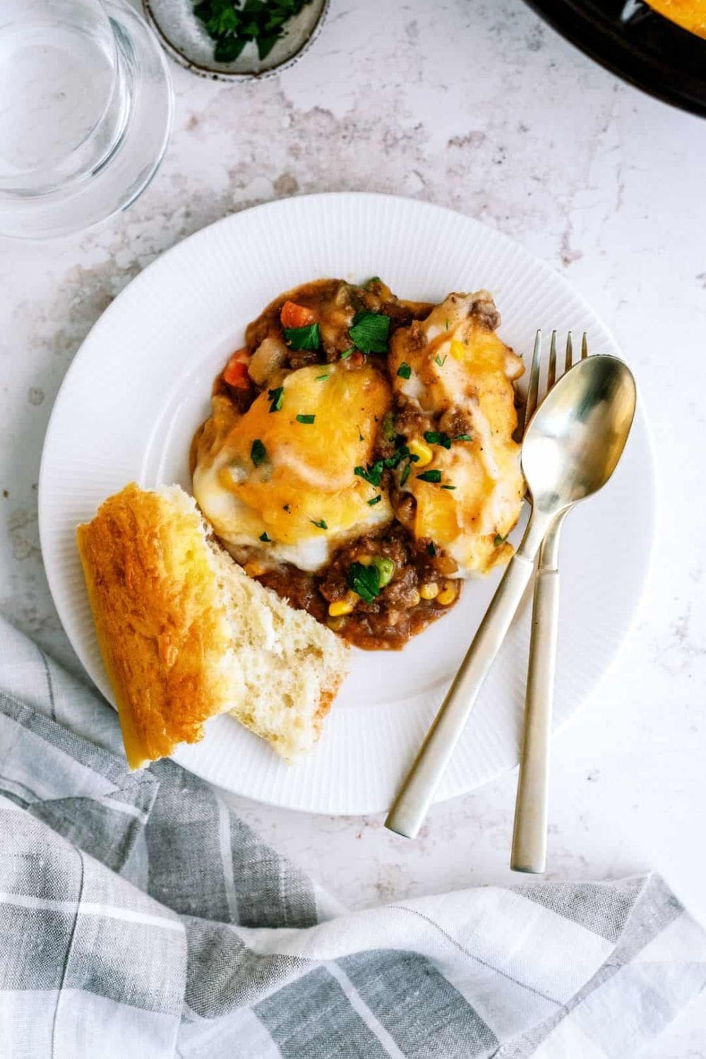Slow Cooker Ground Beef Shepherd’s Pie