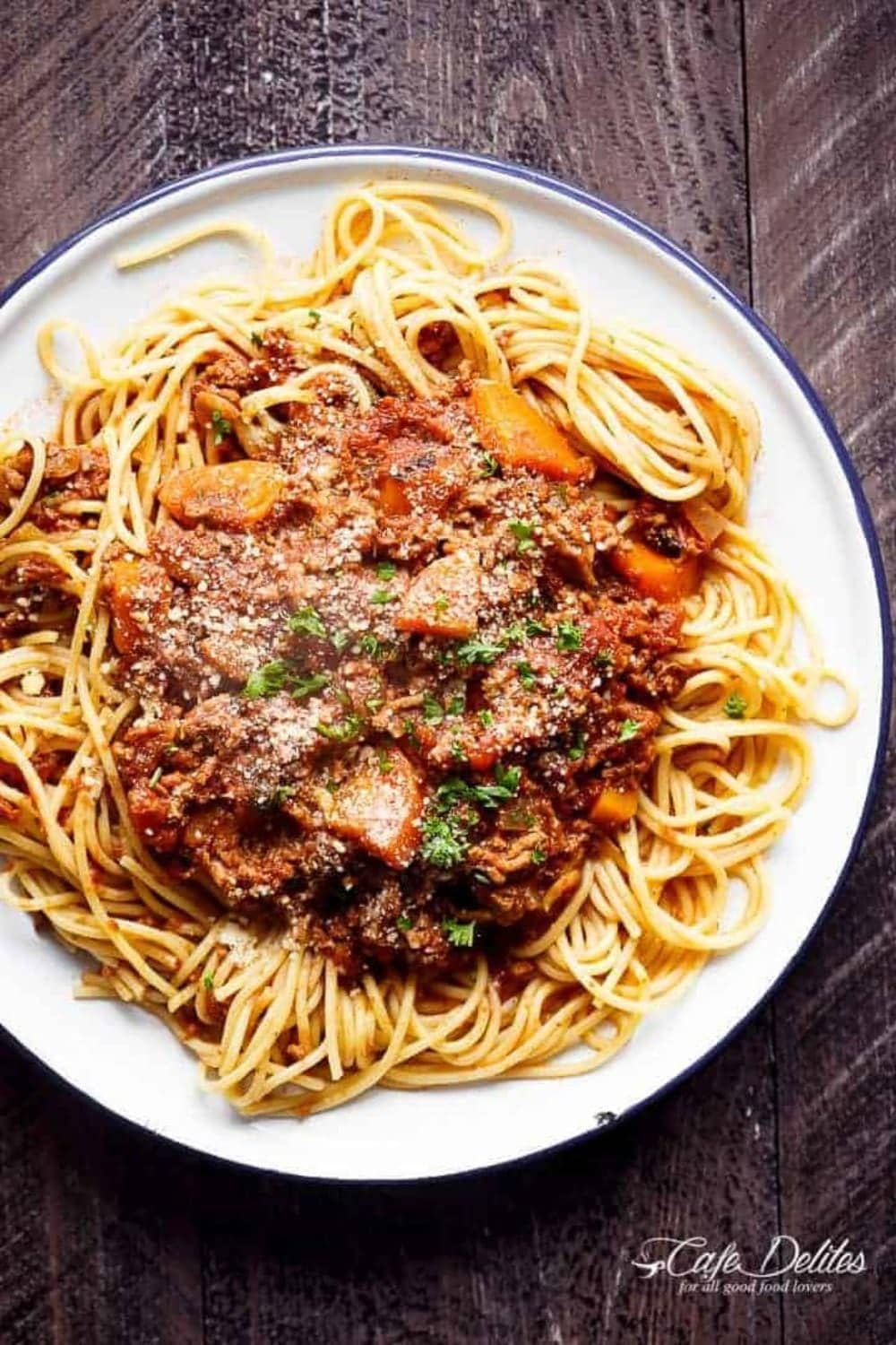 Slow Cooker Spaghetti Bolognese
