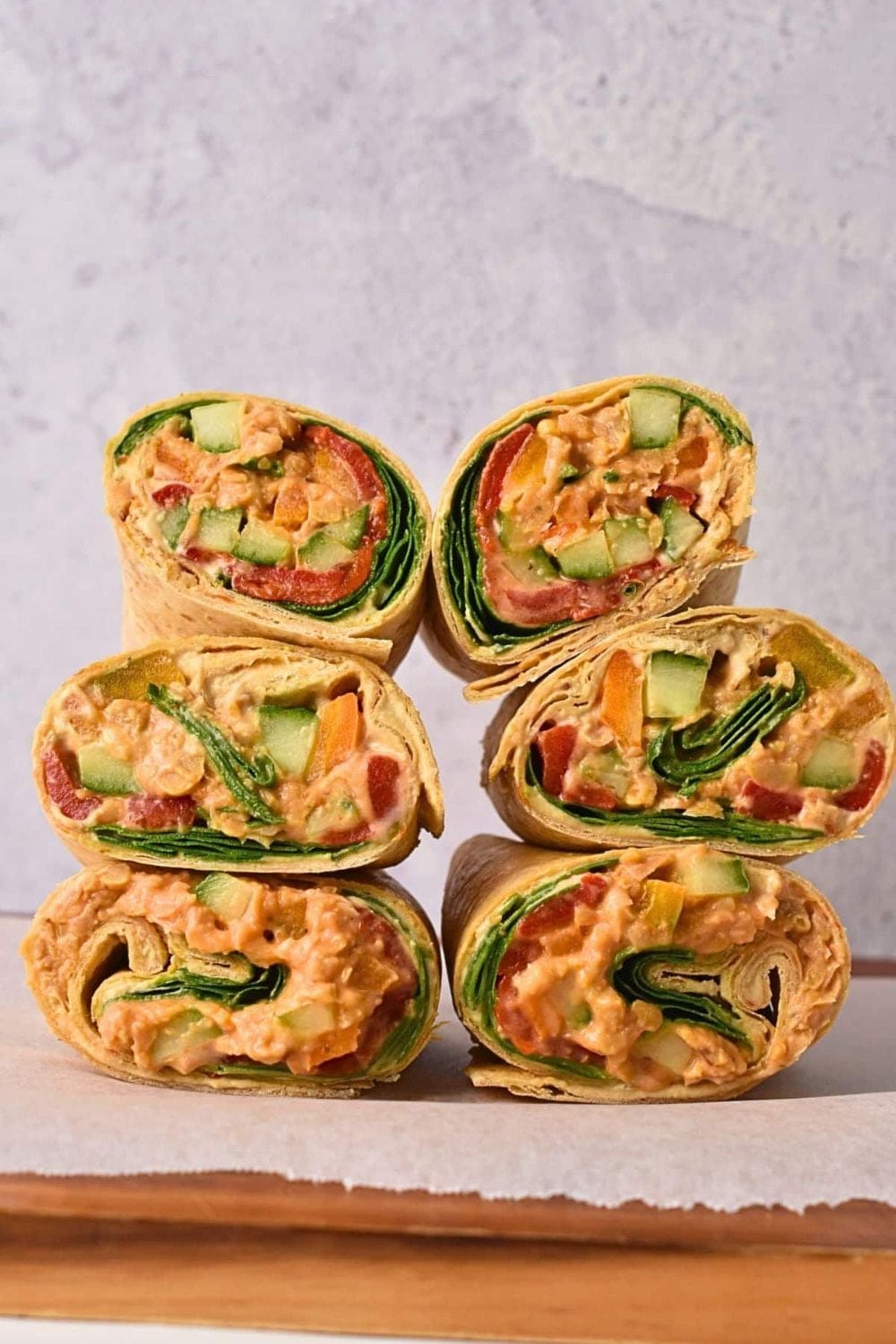 Vegan Hummus Wrap