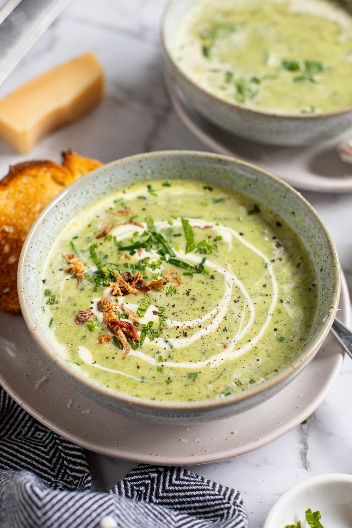 healthy watercress soup .