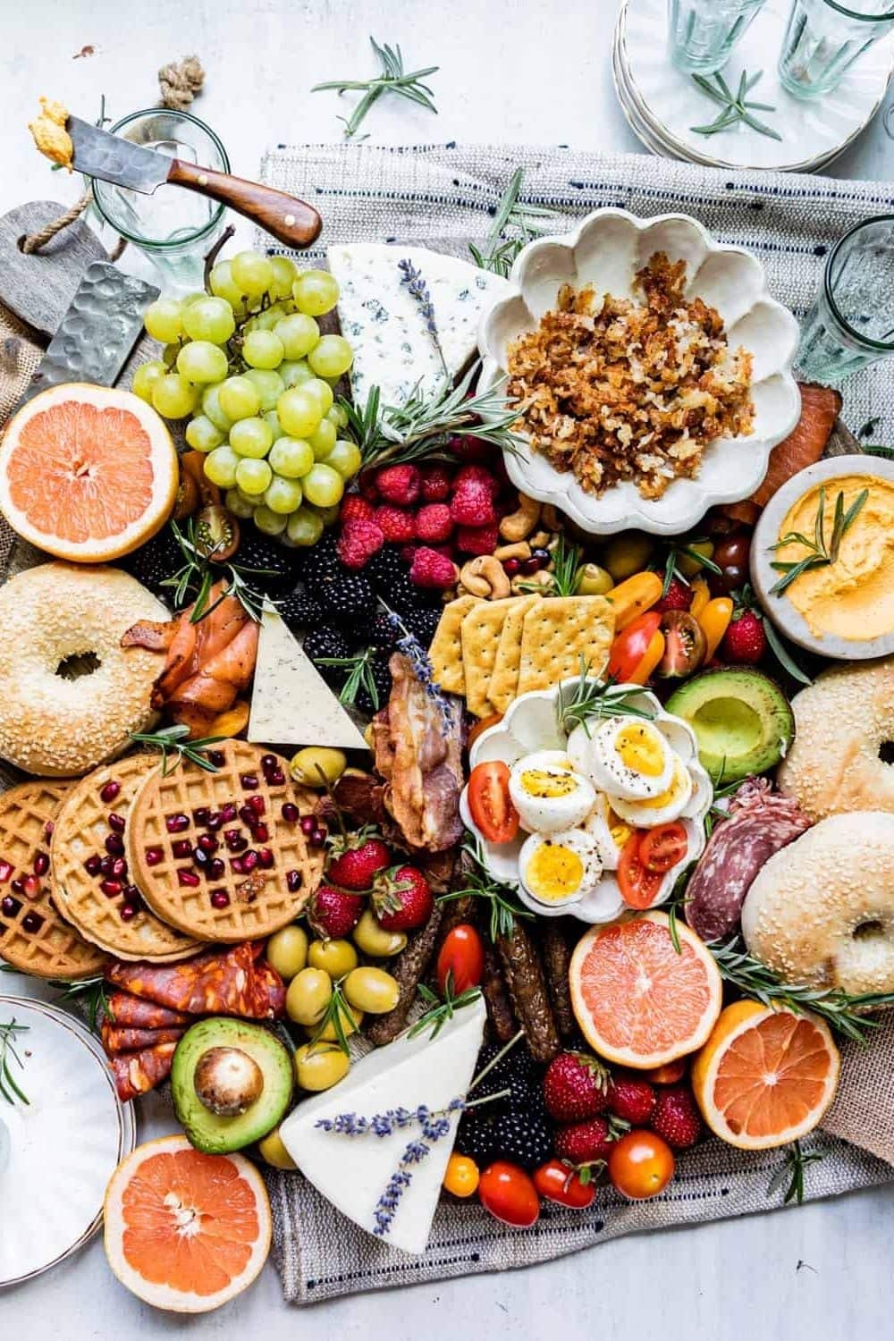 Breakfast Charcuterie Board
