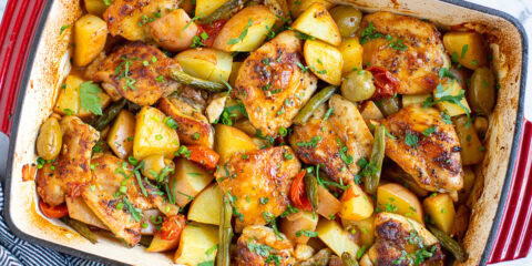 Chicken Potato Bake.