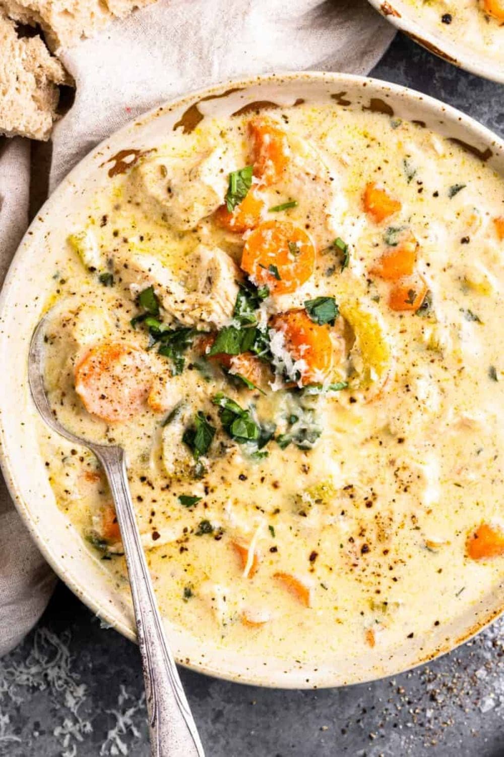 Creamy Chicken Soup Recipe